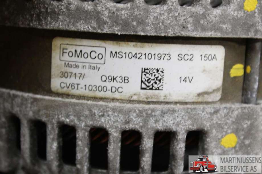 Dynamo til Ford Focus 2014-2018 (Type III, Fase 2)  (FORD||CV6T-10300-DC)