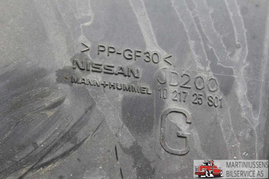 Luftfilterboks til Nissan Qashqai 2007-2010 (Type I, Fase 1)  (NISSAN||10 217 25 S01)