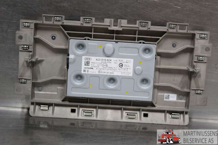 Multimedia display (MCU - Media Controller Unit) til Audi e-tron GT 2021-->>  (AUDI||4J3 919 604)