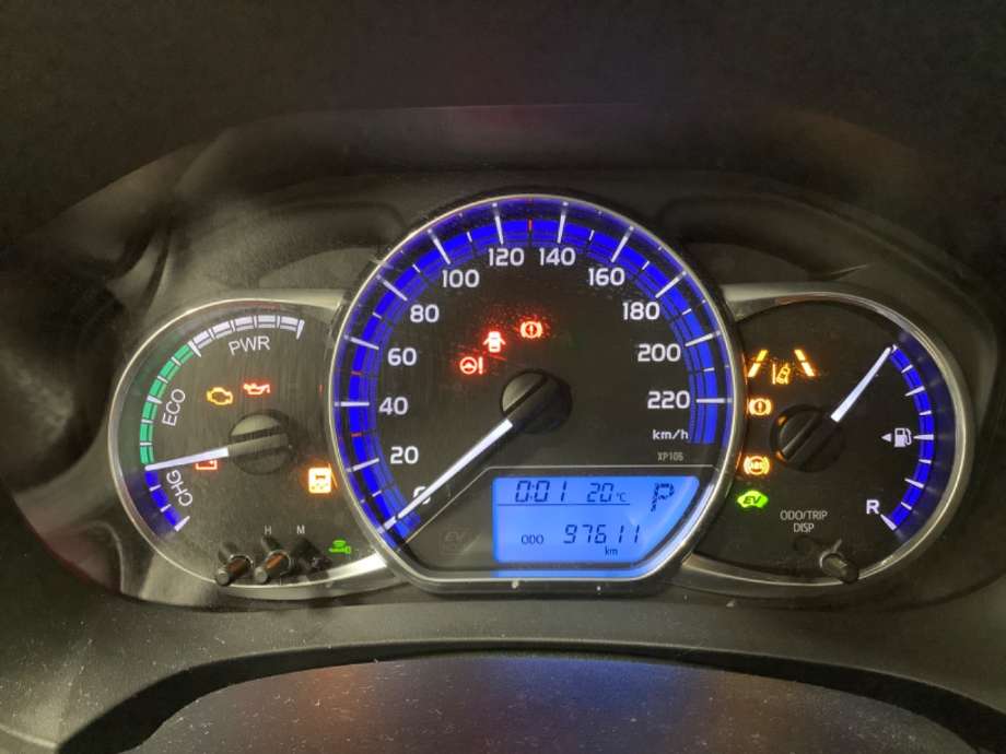 Speedometer til Toyota Yaris, 2014-2020 (Type III, Fase 2)  (TOYOTA|)