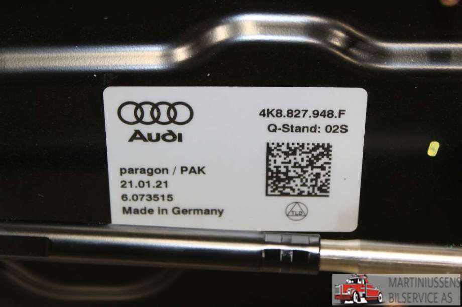 Spoiler bakluke til Audi e-tron GT 2021-->>  (AUDI||4K8.827.948.F)