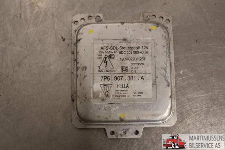 Styreenhet xenon/ballast til Porsche Cayenne, 2010-2017 (92A) (92A) (PORSCHE|)