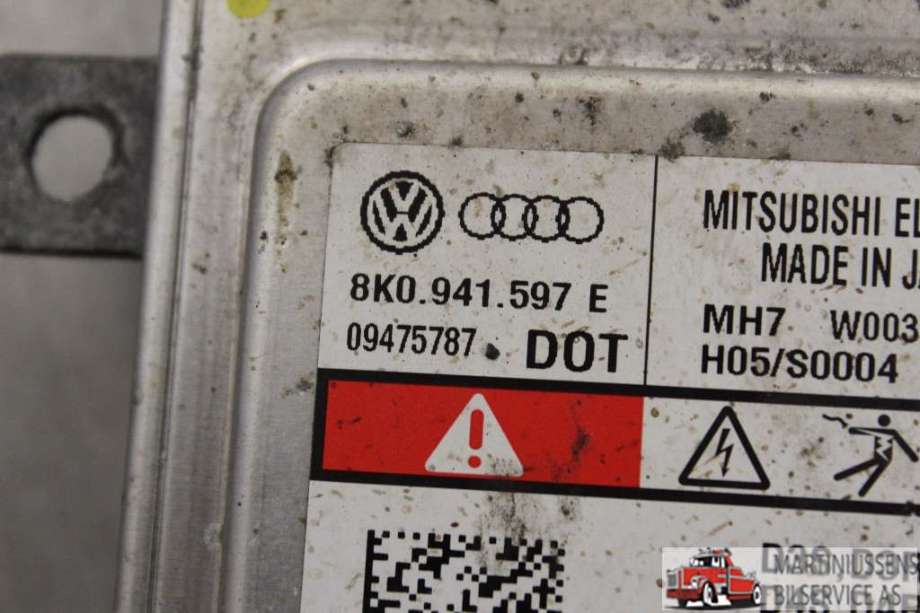 Styreenhet xenon/ballast til Škoda Octavia 2013-2016 (Type III, Fase 1)  (SKODA|8K0.941.597.E|)