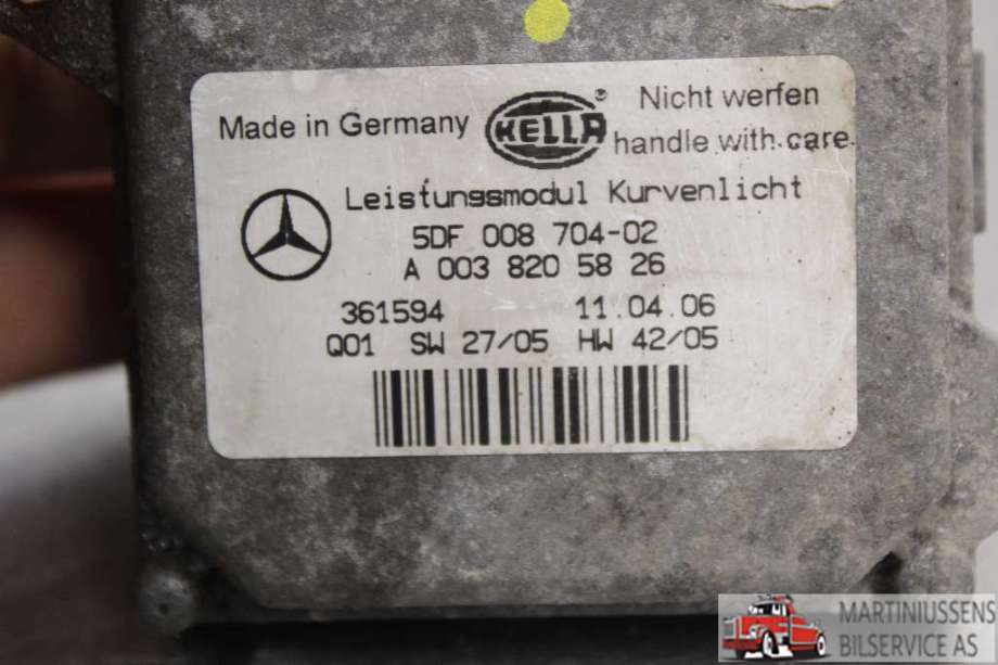 Styreenhet xenon/ballast til Mercedes CLS 2004-2010 (C219) (C219) (MERCEDES||5DF 008 704-02)