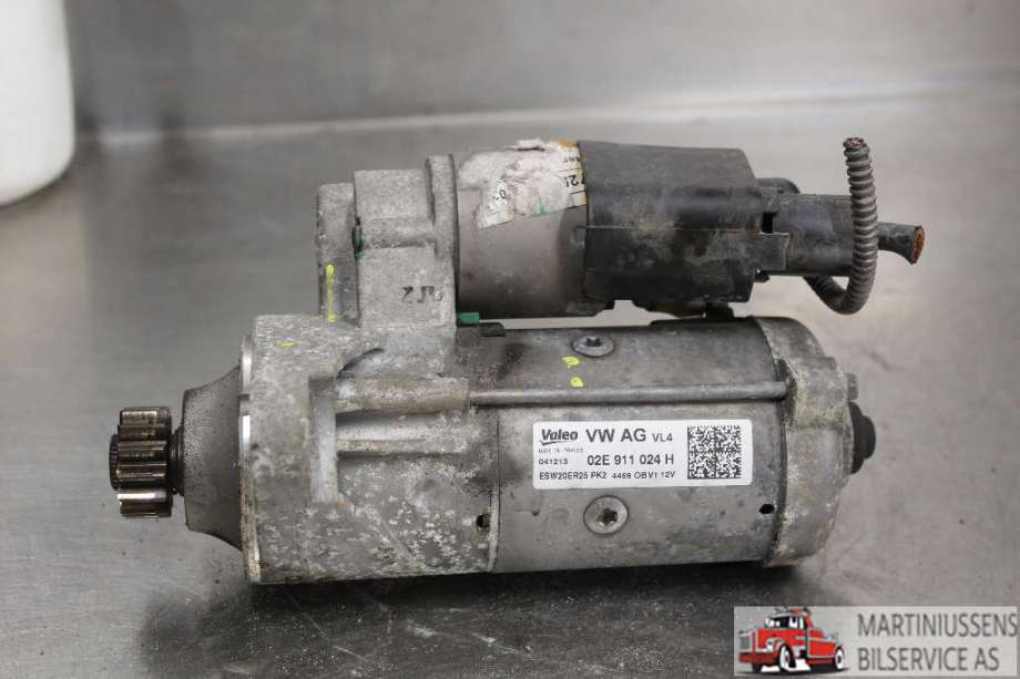 Starter diesel til VW Sharan, 2010-->> (Type II)  (VOLKSWAGEN|02E 911 024 H)