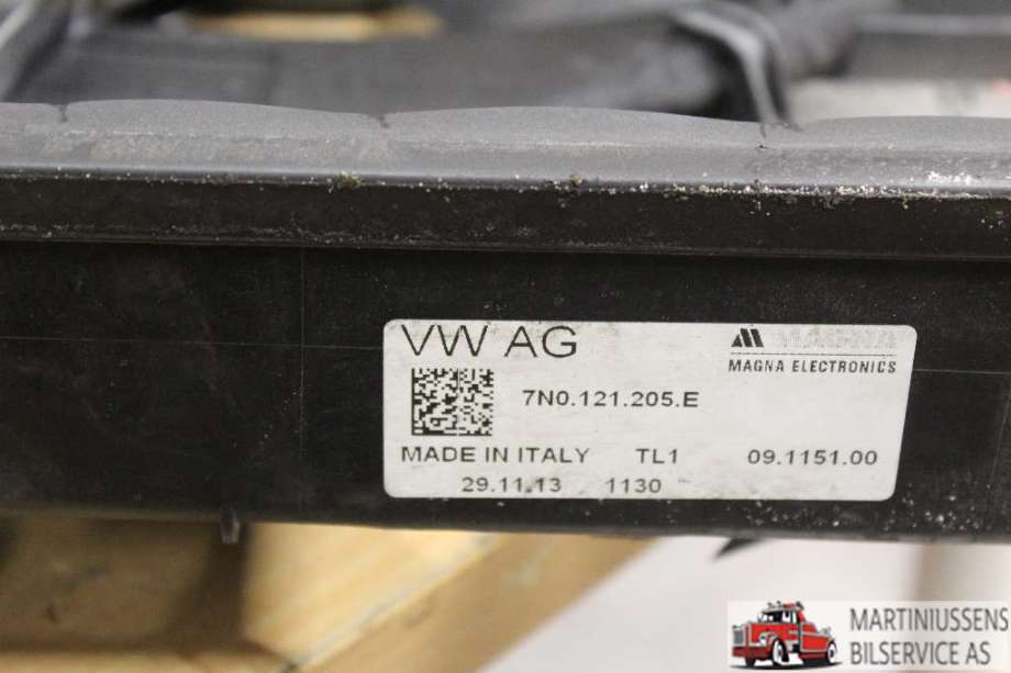 Kjølevifte til VW Sharan, 2010-->> (Type II)  (VOLKSWAGEN|7N0 121 205 E)