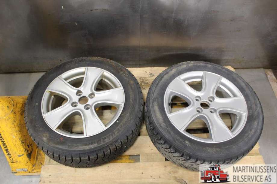 Hjulsett aluminium vinter til Annet Dekk vinter piggfri 0-->>  (|4X100|195/60R16)