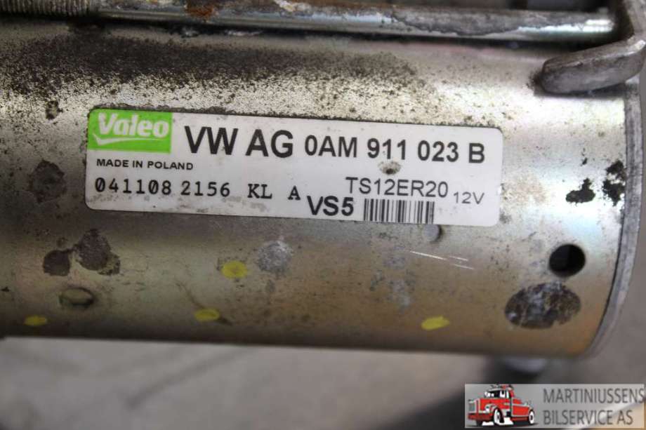 Starter til VW Golf VI 2008-2012  (VOLKSWAGEN||0AM 911 023 B)