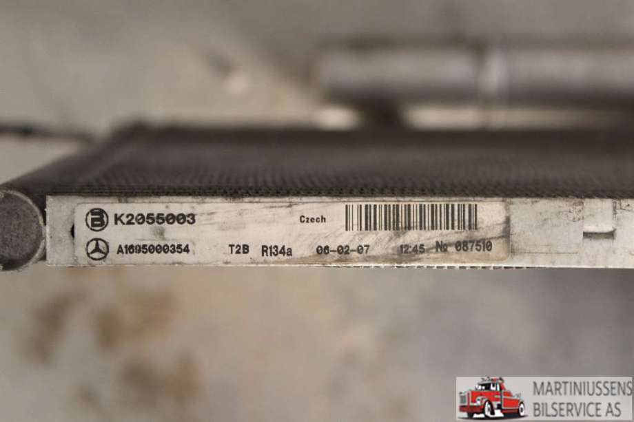 Aircondition radiator til Mercedes B-Klasse 2008-2011 (Fase 2) (W245) (W245) (MERCEDES||A1695000354)