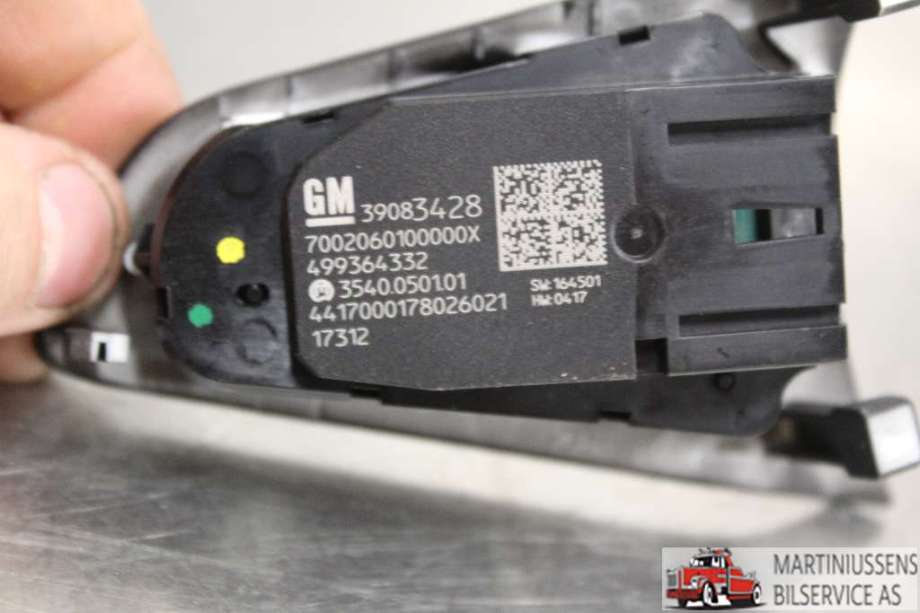 Bryter diverse til Opel Astra K 2015-->>  (OPEL||39108916|39083428)