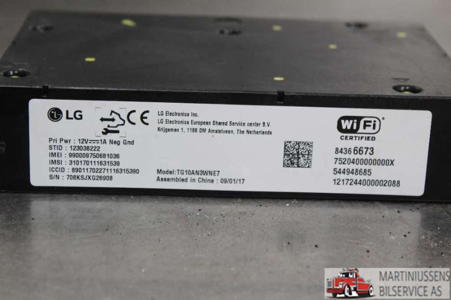 Styreenhet diverse til Opel Astra K 2015-->>  (OPEL||84366673)