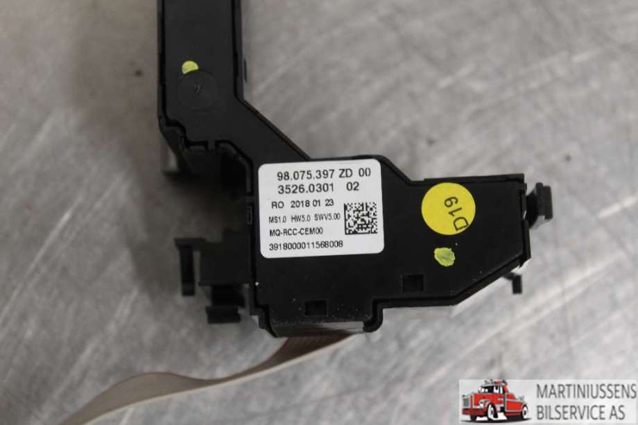 Bryter diverse til Toyota Proace 2016-->> (Type II) (TOYOTA|)