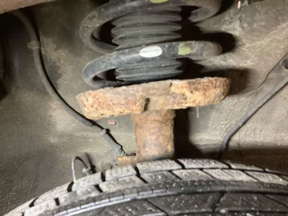 Fjærbein høyre foran til Kia Soul, 2014-2019 (Type II)  (KIA|)