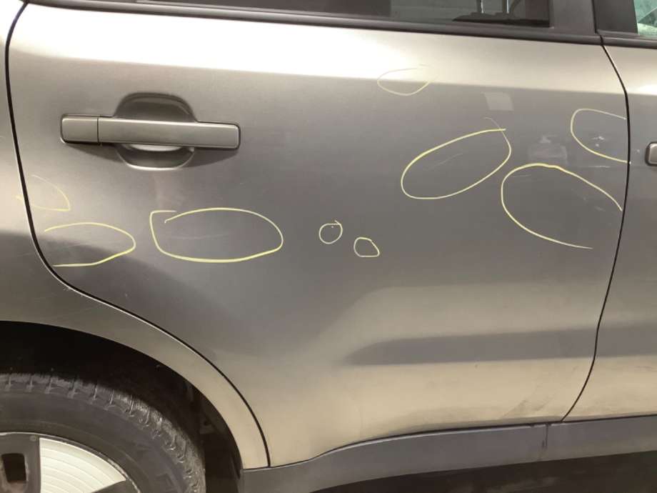 Dør høyre bak til Kia Soul, 2014-2019 (Type II)  (KIA|)