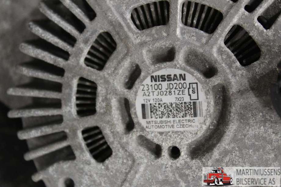 Dynamo til Nissan Qashqai 2007-2010 (Type I, Fase 1)  (NISSAN||23100 JD200)
