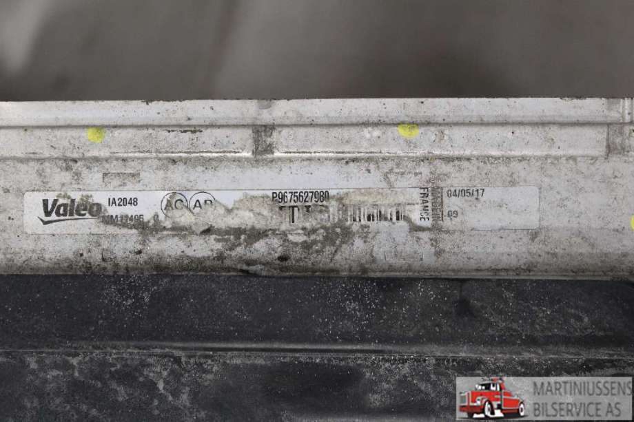 Intercooler til Peugeot 3008 2016-->> (Type II)  (PEUGEOT||P9675627980)