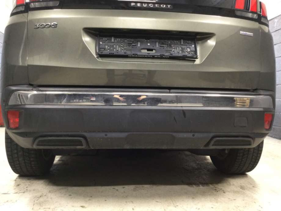 Støtfanger bak til Peugeot 3008 2016-->> (Type II)  (PEUGEOT|)
