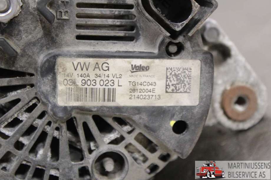 Dynamo til VW Golf VII 2012-2017 (Fase 1)  (VOLKSWAGEN||03L 903 023 L)