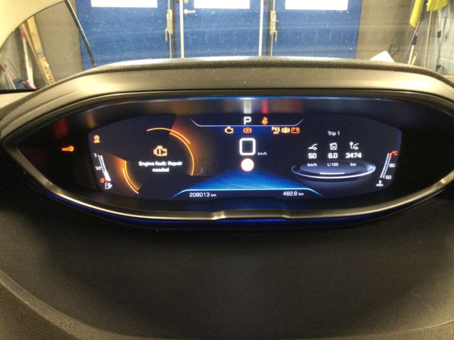 Speedometer til Peugeot 3008, 2016-->> (Type II)  (PEUGEOT|)