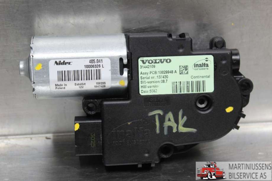 Takluke motor til Volvo XC60, 2014-2017 (Type I, Fase 2)  (VOLVO|)