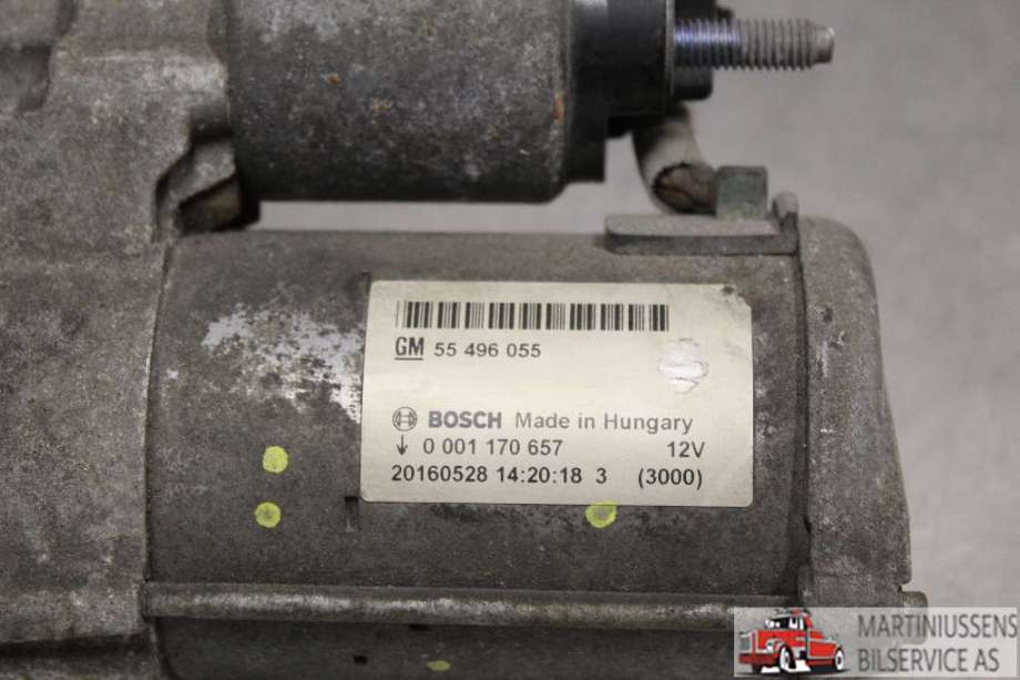 Starter diesel til Opel Corsa E 2015-2019  (OPEL|55 496 055|)