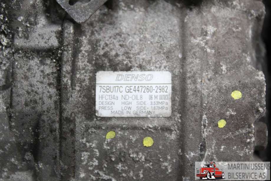 Aircondition kompressor til BMW X5 2007-2013 (E70) (E70) (BMW||GE447260-2982)
