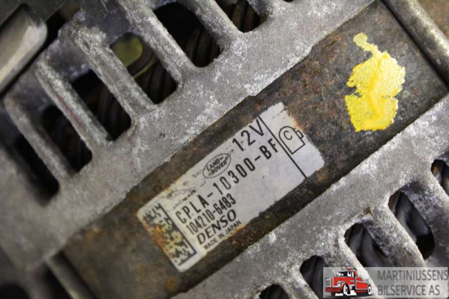 Dynamo til Land Rover Discovery 2017-->> (Type V)  (LAND-ROVER|CPLA-10300-BF|104210-6483|)