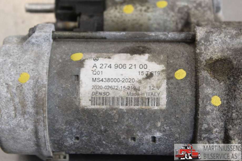Starter til Mercedes C-Klasse 2014-2018 (Fase 1) (W205) (W205) (MERCEDES||A 274 906 21 00)