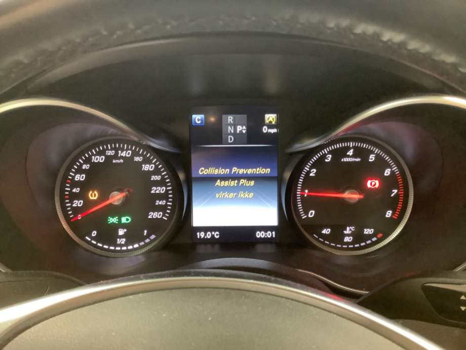Speedometer til Mercedes C-Klasse, 2014-2018 (Fase 1) (W205) (W205) (MERCEDES|)