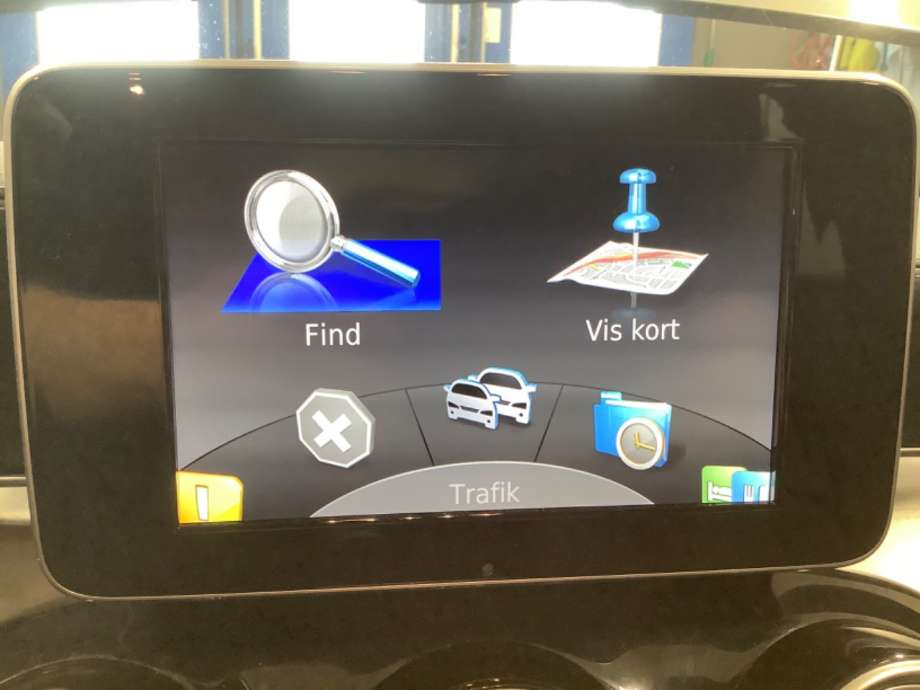 Multimedia display (MCU - Media Controller Unit) til Mercedes C-Klasse 2014-2018 (Fase 1) (W205) (W205) (MERCEDES|)