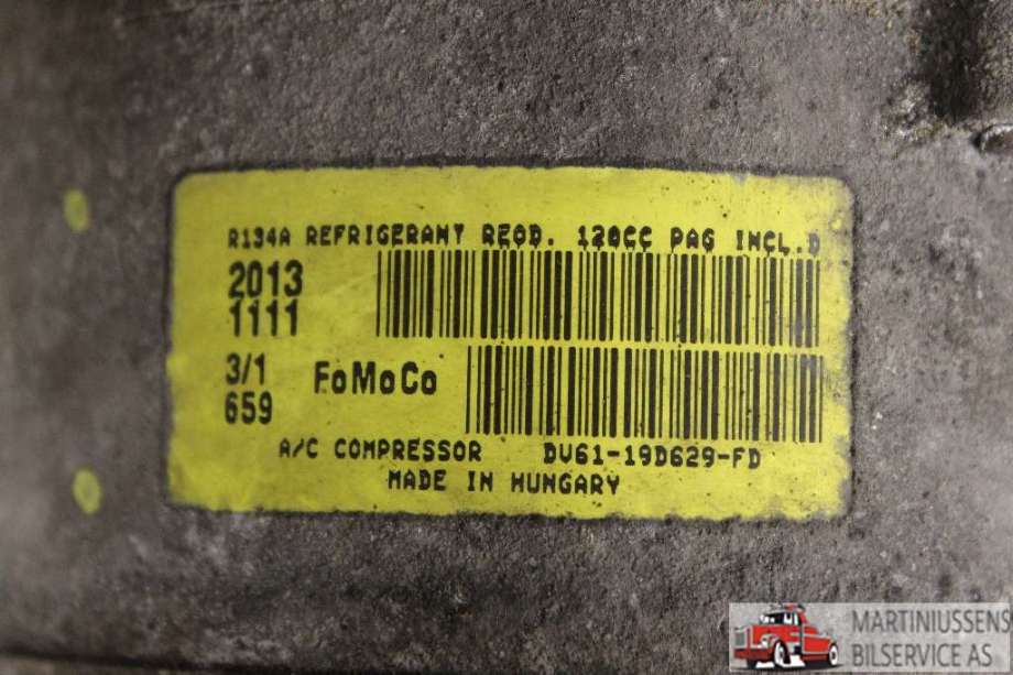 Aircondition kompressor til Ford Transit Connect 2013-2018 Type II, Fase 1  (FORD||DU61-19D629-FD)