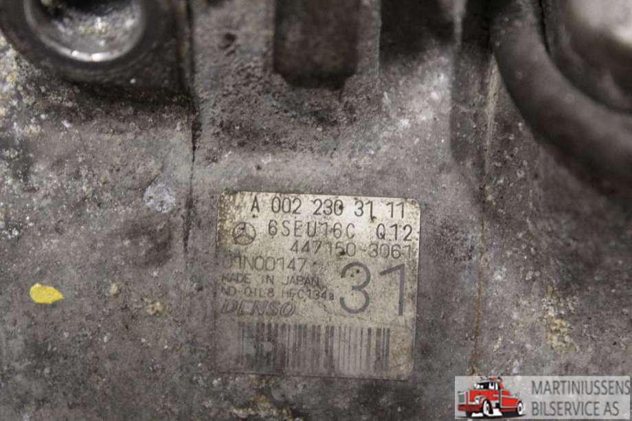 Aircondition kompressor til Mercedes E-Klasse 2009-2013 (Fase 1) (W212) (W212) (MERCEDES||A 002 230 31 11)