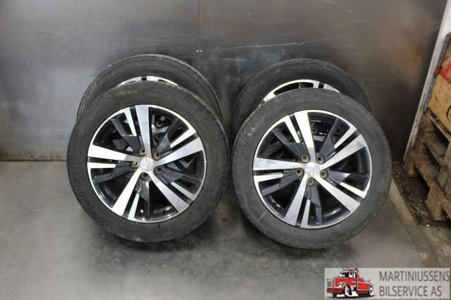 Felgsett aluminium til Peugeot 3008, 2016-->> (Type II)  (PEUGEOT|5X108 ET49)