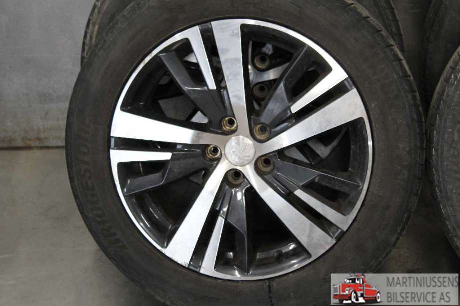 Felgsett aluminium til Peugeot 3008 2016-->> (Type II)  (PEUGEOT|5X108 ET49|)
