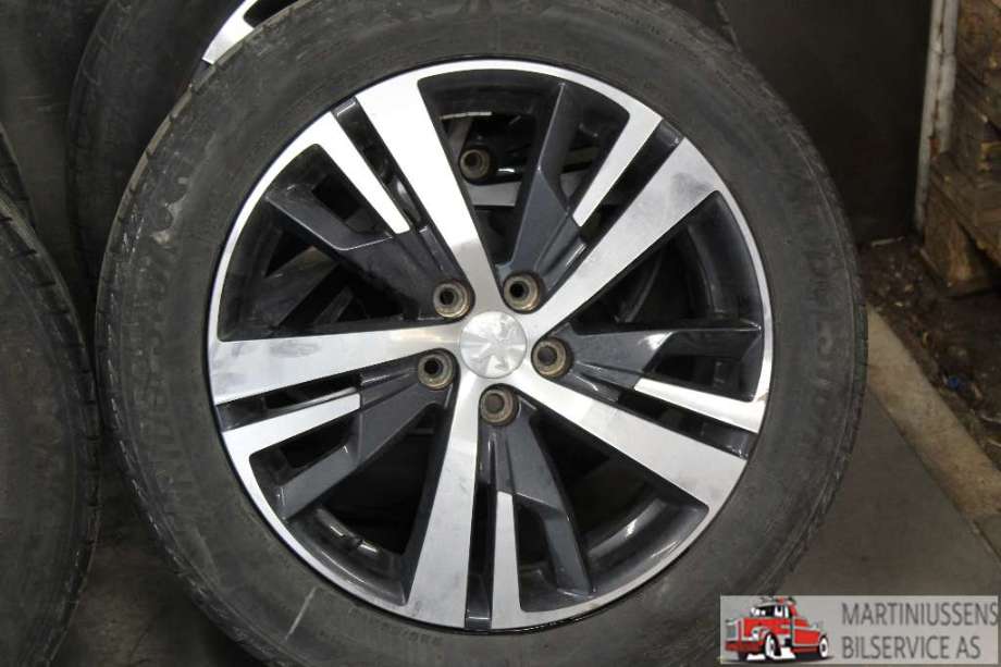 Felgsett aluminium til Peugeot 3008 2016-->> (Type II)  (PEUGEOT|5X108 ET49|)