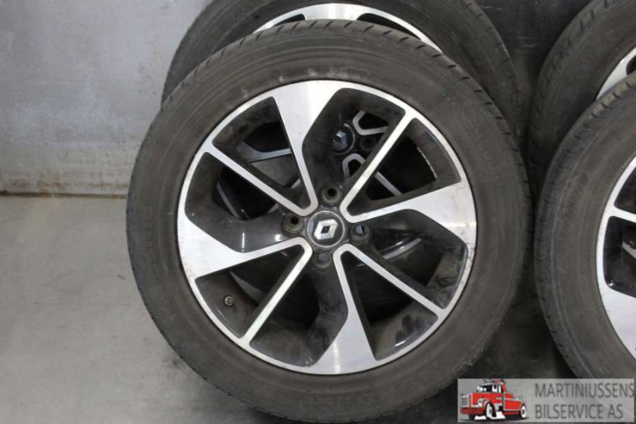 Hjulsett aluminium sommer til Renault Zoe 2013-2019 (Fase 1)  (RENAULT|-6MM|)