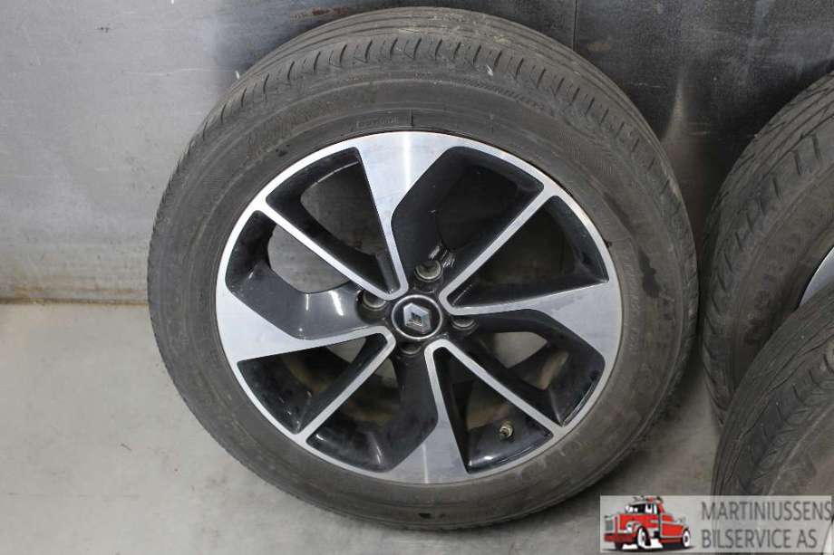 Hjulsett aluminium sommer til Renault Zoe 2013-2019 (Fase 1)  (RENAULT|-6MM|)