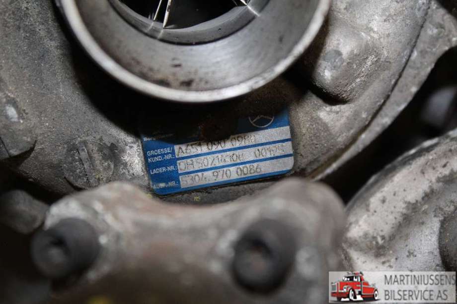 Turbo til Mercedes Sprinter 2006-2013 (Fase 1) (906) (906) (MERCEDES||A651 090 0980)