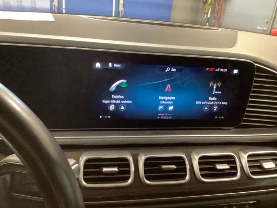Multimedia display (MCU - Media Controller Unit) til Mercedes GLE, 2019-->> (W167) (W167) (MERCEDES|)