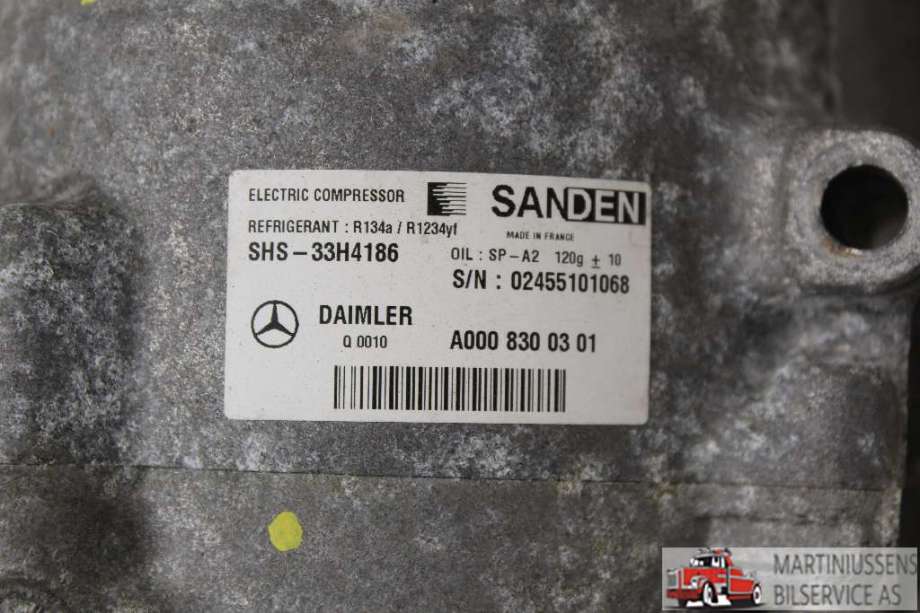 Aircondition kompressor til Mercedes GLE 2019-->> (W167) (W167) (MERCEDES||A000 830 03 01)