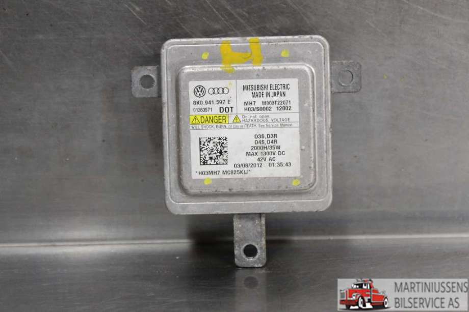 Styreenhet xenon/ballast til VW Tiguan, 2011-2016 (Type I, Fase 2)  (VOLKSWAGEN|)