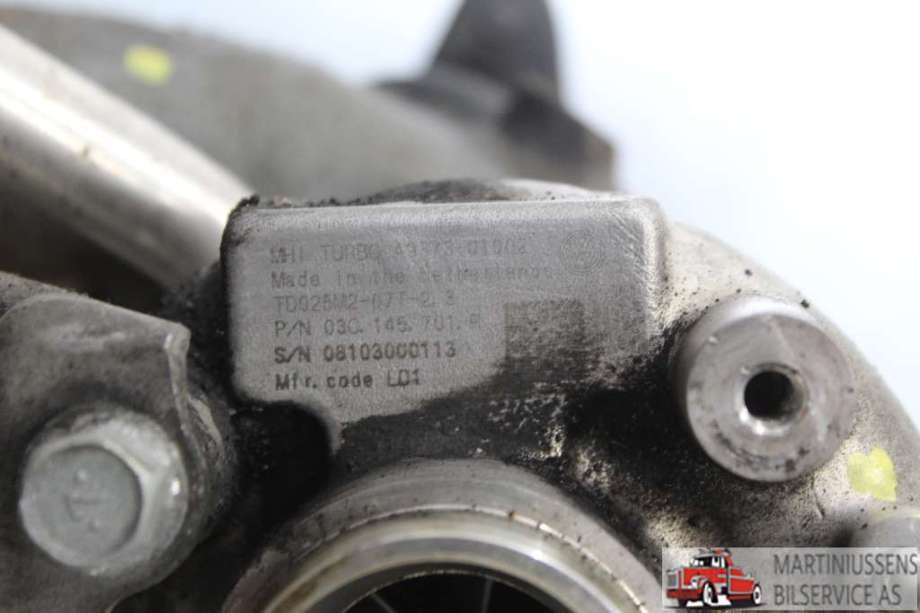 Turbo til VW Golf VI 2008-2012  (VOLKSWAGEN|03C 145 702 L||49373-01002)