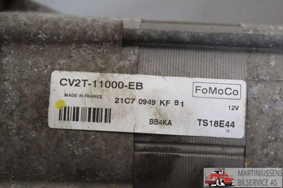 Starter til Ford Fiesta 2013-2017 (Type VI, Fase 2)  (FORD||CV2T-11000-EB)