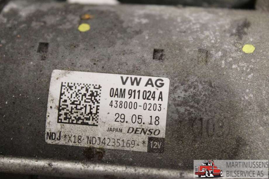 Starter diesel til VW Caddy 2015-2020 (Type III, Fase 3)  (VOLKSWAGEN||0AM.911.024 A)