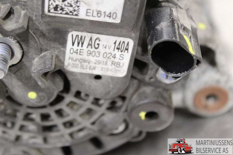 Dynamo til VW Caddy 2015-2020 (Type III, Fase 3)  (VOLKSWAGEN||04E.903.024 S)