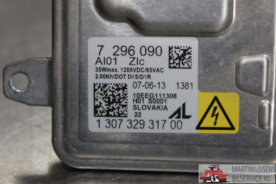 Styreenhet xenon/ballast til BMW 5-Serie 2010-2017 (F10/F11) (F10/F11) (BMW||7 296 090)