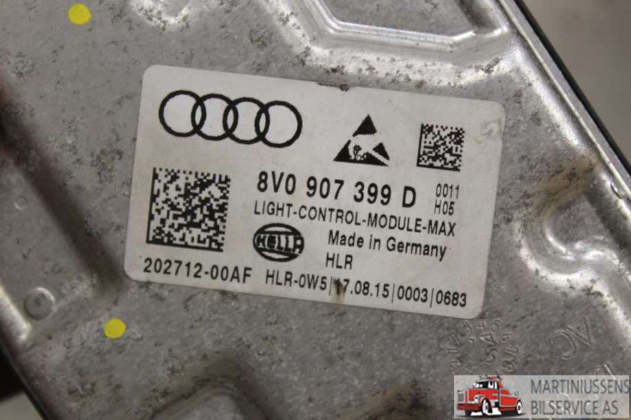 Styreenhet xenon/ballast til VW Touran 2015-2021 (Type II)  (VOLKSWAGEN||8V0 907 399 D)