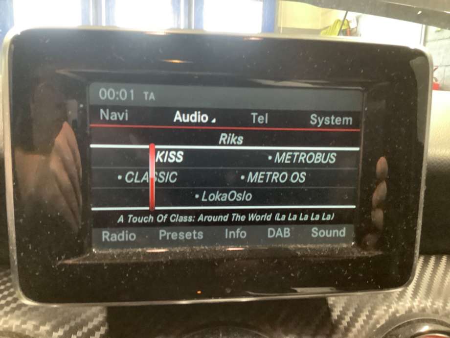Multimedia display (MCU - Media Controller Unit) til Mercedes A-Klasse 2012-2018 (W176) (W176) 
