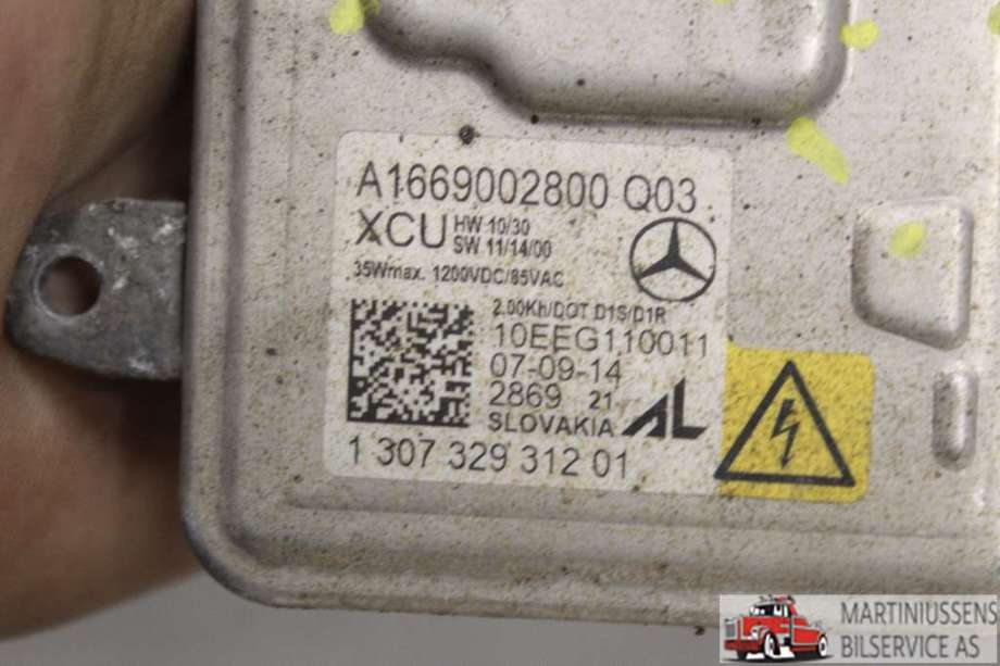 Styreenhet xenon/ballast til Mercedes A-Klasse 2012-2018 (W176) (W176) (MERCEDES||A1669002800 Q03)