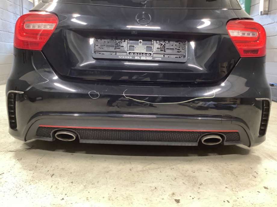 Støtfanger bak til Mercedes A-Klasse, 2012-2018 (W176) (W176) (MERCEDES|)
